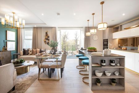 A modern apartment with private balcony in a sought-after Wimbledon location. - Photo 2