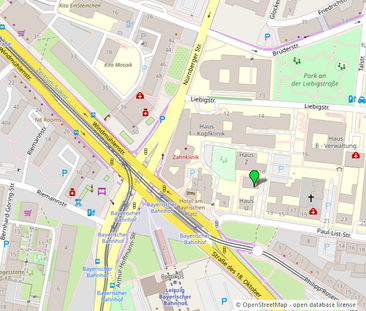 ** 2-Zimmer-Wohnung mit Balkon und Einbauküche im Zentrum-Südost ** - Photo 1