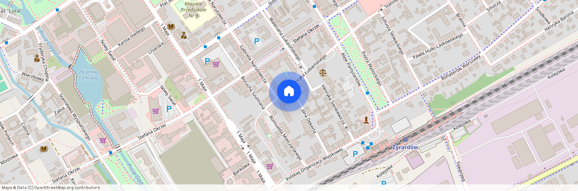 ul. Jana Dekerta, Żyrardów, żyrardowski, mazowieckie