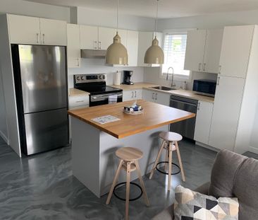 🏡 3½ meublé et impeccablement rénové — Trois-Rivières ouest - Photo 1
