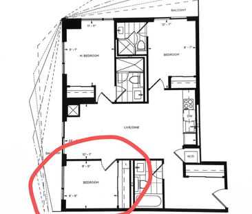 For Lease - 100 Dalhousie Street Unit# 4301(2nd BR), Toronto, Ontario - Photo 1