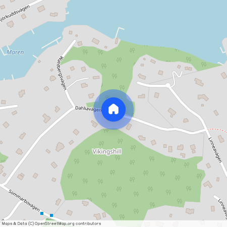 Dahliavägen, Saltsjö-Boo