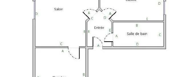 Appartement à louer 2 pièces 41.02m² - Photo 1