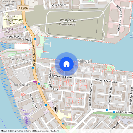 Ringwood Gardens, Canary Wharf, E14, London