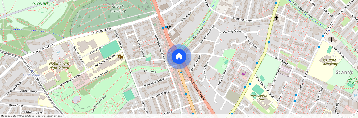 176-178, Mansfield Road, NOTTINGHAM NG1 3HW