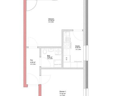 Helle 2-Zimmer-Wohnung mit Balkon +Tiefgarage ab 01.02.2026 - Foto 1