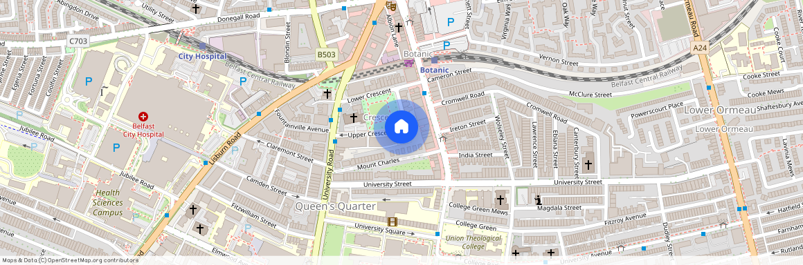 Apt 3, 16 Upper Crescent, Belfast, BT7 1NT