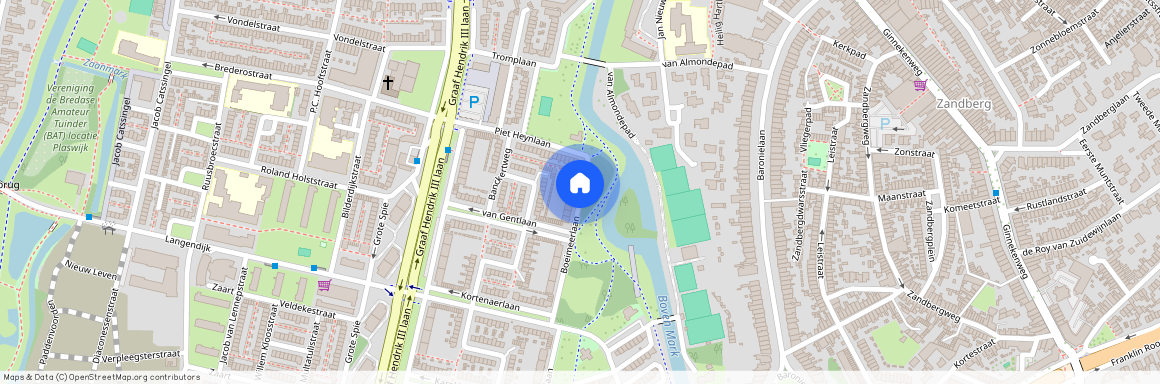 Boeimeer, 4819 BE, Boeimeerlaan, Breda