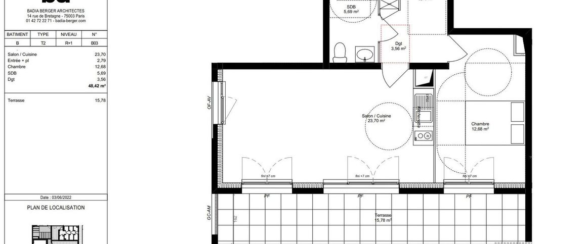 location Appartement T2 DE 48.42m² À ARPAJON - Photo 1