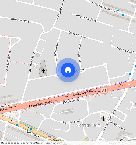 Broad Walk, Hounslow, TW5