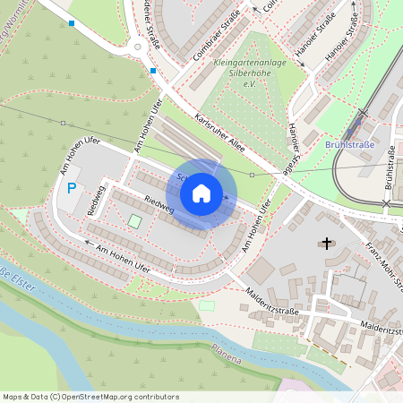 Schilfstraße 13, Halle