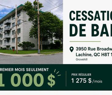 *Promo 1000$ Cession de bail 3½ in Lachine 1er juillet - Photo 4