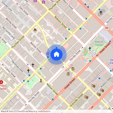 google map, Vancouver, Vancouver, Metro Vancouver, V6Z