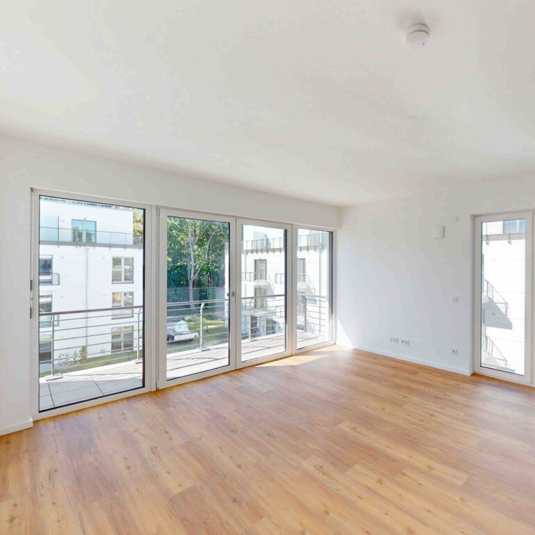 Grün, großzügig, geborgen – 4-Zimmer-Familienwohnung mit Terrasse in Dahlem - Photo 1