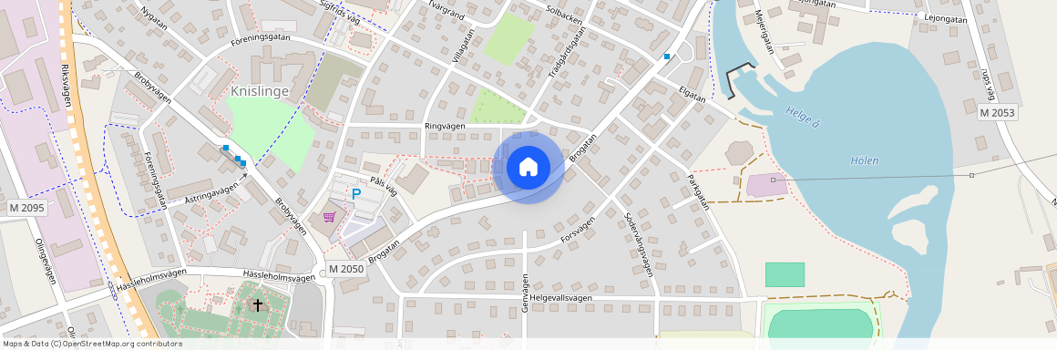 Knislinge, Skåne, Östra Göinge, Brogatan 26A