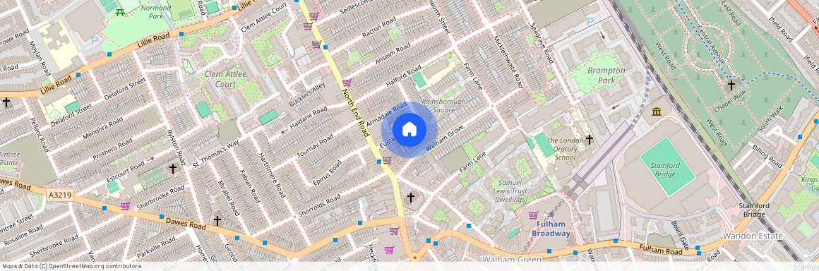 Eustace Road, Fulham Broadway, Fulham, London, SW6