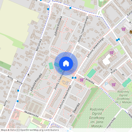 ul. Józefa Chełmońskiego, Racibórz, raciborski, śląskie