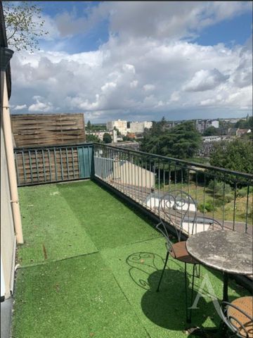 Location appartement 2 pièces, 52.37m², Châteauroux - Photo 4