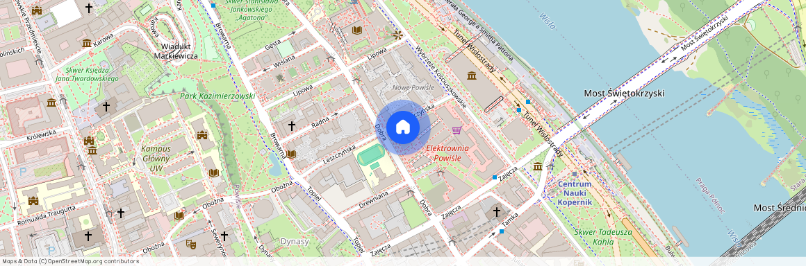 ul. Leszczyńska, Powiśle, Śródmieście, Warszawa, mazowieckie