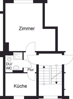 + 1 Zimmer mit modernisiertem Badezimmer + - Photo 1