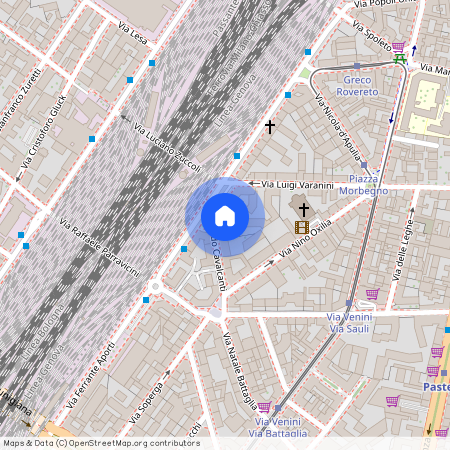 Via Guido Cavalcanti 8, Milano