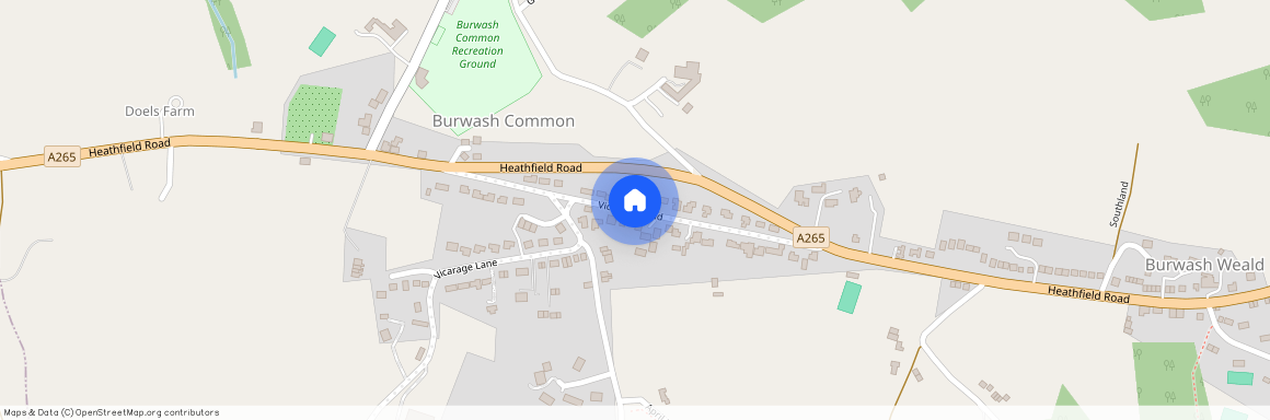 Vicarage Road, Burwash Common, TN19