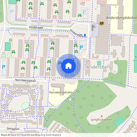 Vinddraget 12 B, Andersberg