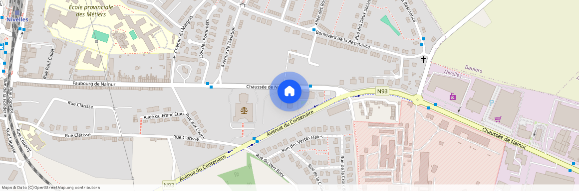 Chaussée de Namur, 32, 43, 1400, Nivelles