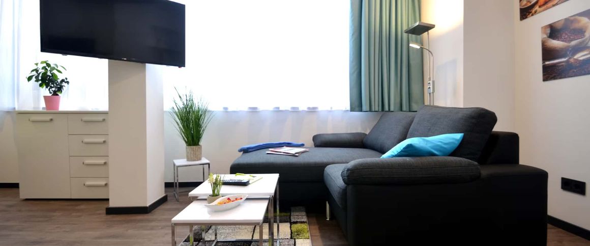 Möblierte 113 m² Wohnung mit 2 Schlafzimmern, ideal für Paare – Hunde erlaubt! - Foto 1