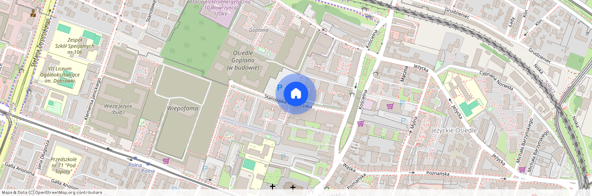 ul. Kościelna, Jeżyce, Jeżyce, Poznań, wielkopolskie