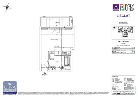 Location Appartement 1 pièce 28m² ELANCOURT 78990 - Photo 5