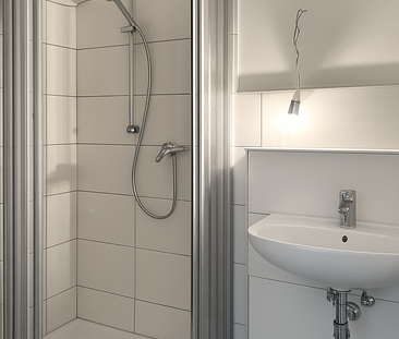 Dein Platz in der Stadt: Single-Apartment mit tollem Balkon in Elbe... - Foto 1