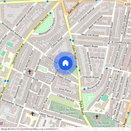 Clifton Hill, Brighton, BN1 3EN