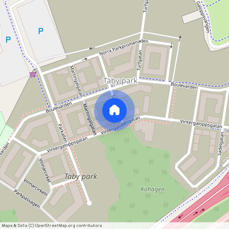 Tränsgatan 14, Täby Park