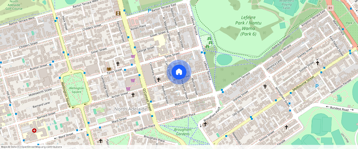 ** Archer Street, North Adelaide SA 5006