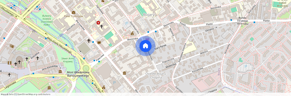 ul. Modlińska, Bojary, Białystok, podlaskie