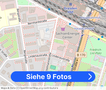 Nah am Plauenschen Grund und ganz stadtnah - Helle geräumige Wohnun... - Foto 1