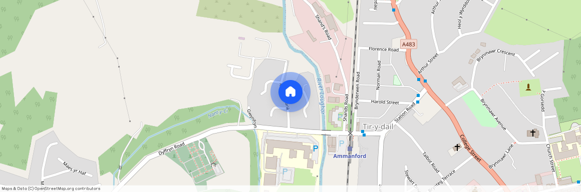 Rhodfa Frank, Gwyn Fryn Estate SA18