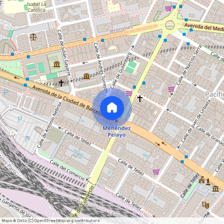 Avenida de la Ciudad de Barcelona 21. 28007, Retiro, Madrid