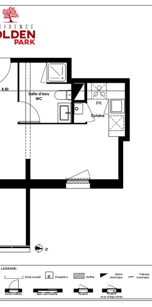Appartement 1 pièce - Photo 2