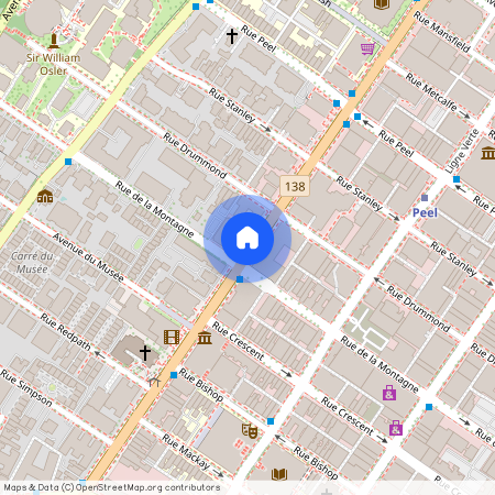 1245 Sherbrooke, Montréal, QC H3G 1G2