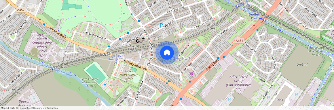 Tudor Court, West Midlands DY4