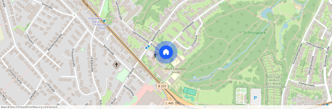 Schloßwiese 77A, 45355 Essen