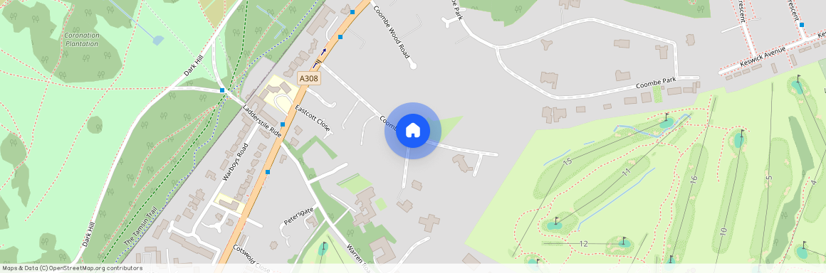 Coombe Ridings, Kingston Hill