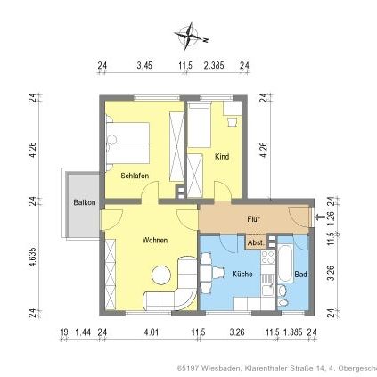 Klarenthaler Str. 14, 65197 Wiesbaden OT Rheingauviertel - Foto 4