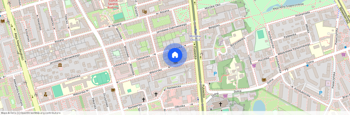 ul. Puławska, Stary Mokotów, Mokotów, Warszawa, mazowieckie