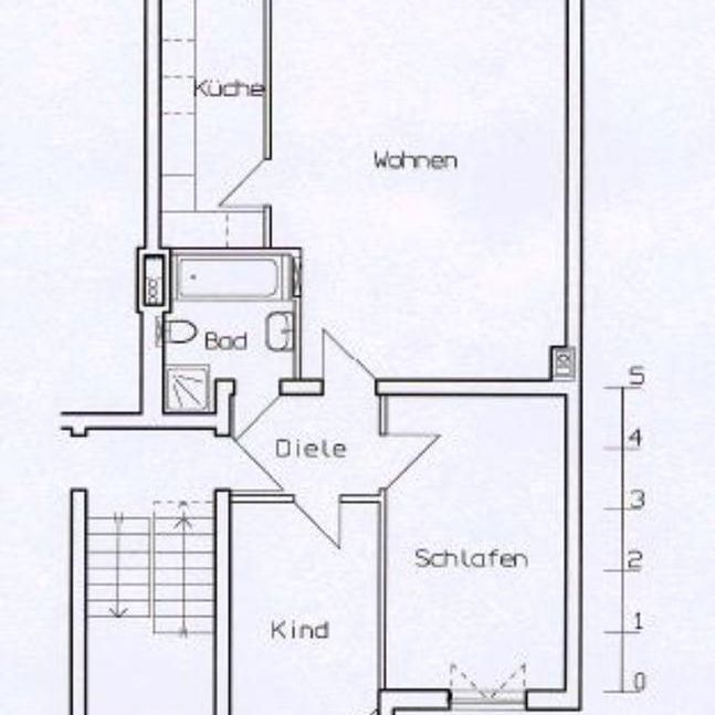 helle 3Z EG Wohnung in Eichlinghofen, 79qm Fussbodenheizung - Photo 1