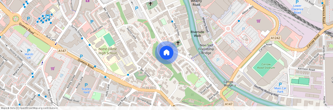 Rouen Road, Norwich, Norfolk, NR1