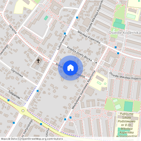 ul. Bohaterów Westerplatte, Starogard Gdański, starogardzki, pomorskie