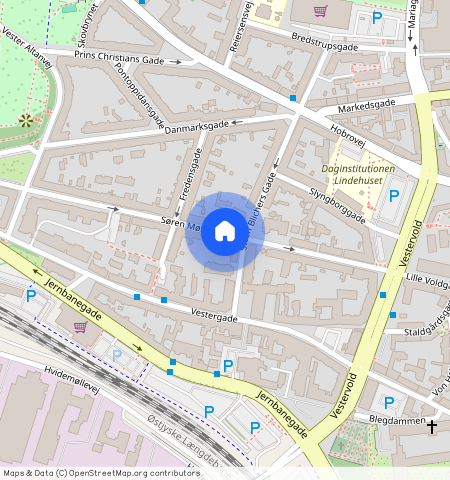 Randers C, **, 1. tv., Søren Møllers Gade, 8900